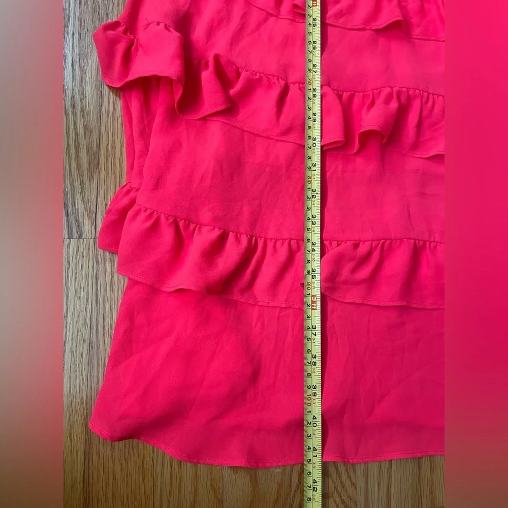 KRISA Barbie Pink Tiered Ruffle Dress - Picture 9 of 9